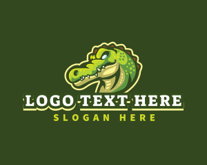 Alligator Crocodile Mascot Logo