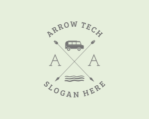 Camper Van Travel logo design