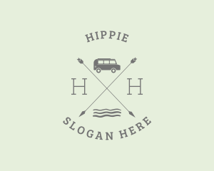 Camper Van Travel logo design