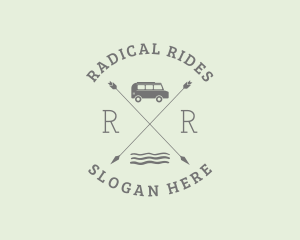 Camper Van Travel logo design