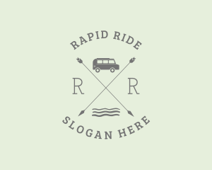 Camper Van Travel logo design