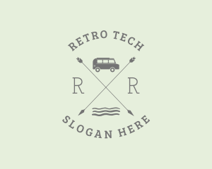 Camper Van Travel logo design