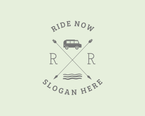 Camper Van Travel logo design