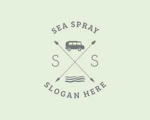 Camper Van Travel logo design