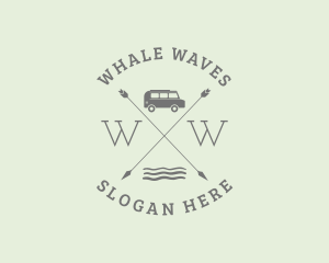 Camper Van Travel logo design