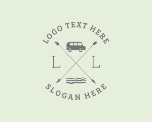 Camper Van Travel Logo