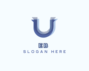 Stylish Company Letter U Logo