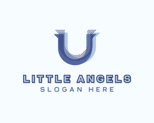 Studio - Stylish Company Letter U logo design