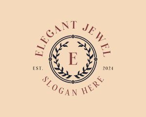 Elegant Wreath Event logo design