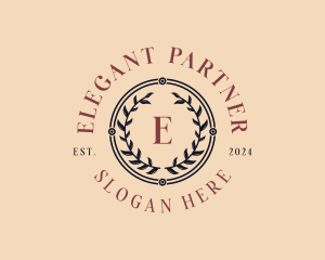 Elegant Wreath Event logo design