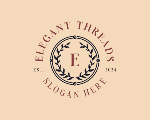 Elegant Wreath Event logo design