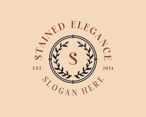 Elegant Wreath Event logo design