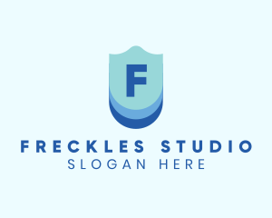 Shield Academy Studio Agency logo design