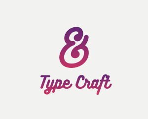 Generic Cursive Ampersand logo design