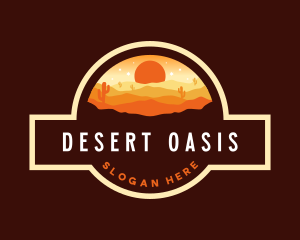 Desert Sand Dunes logo design