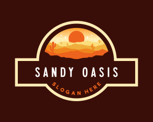 Desert Sand Dunes logo design