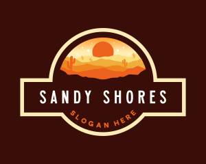 Desert Sand Dunes logo design