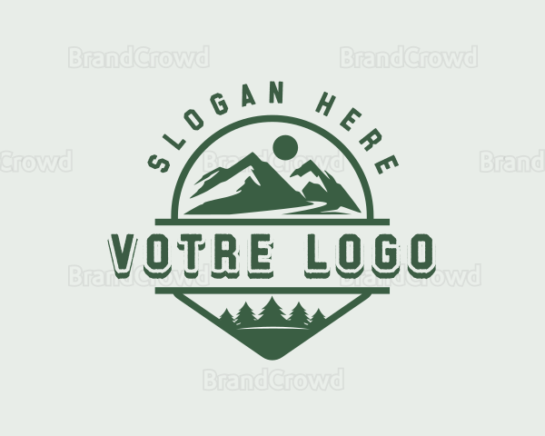 Mountain Peak Adventure Logo