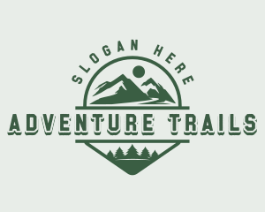 Mountain Peak Adventure logo design