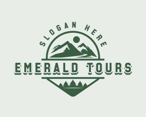 Mountain Peak Adventure logo design