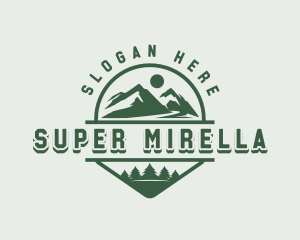 Travel - Mountain Peak Adventure logo design