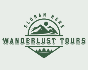 Mountain Peak Adventure logo design