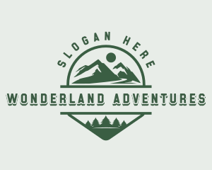 Mountain Peak Adventure logo design