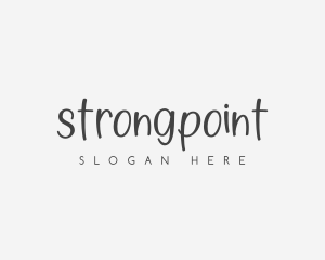 Artist Handwritten Business Logo