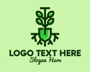 Green Eco Tree Planting  Logo