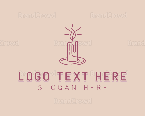 Handmade Candle Lighting Logo