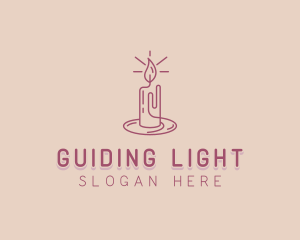 Handmade Candle Lighting logo design