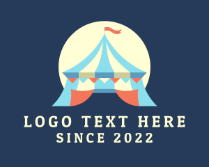 Event Rental - Traveling Circus Entertainment logo design
