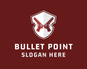 Gun - Gun Shooting Weapon logo design