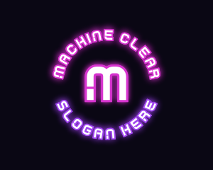 Bright Neon Nightclub Logo