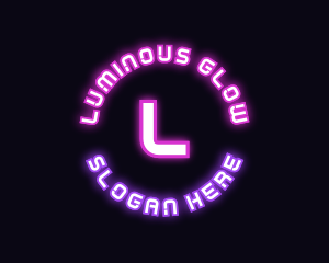 Bright - Bright Neon Nightclub logo design