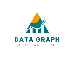 Financial Graph Business logo design