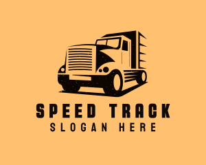 Transport Truck Vehicle Logo