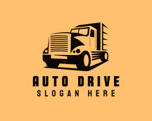Vehicle - Transport Truck Vehicle logo design