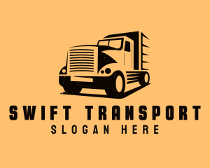 Transportation - Transport Truck Vehicle logo design