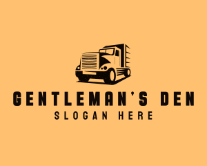 Transport Truck Vehicle logo design