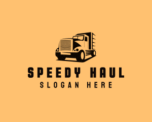 Truck - Transport Truck Vehicle logo design