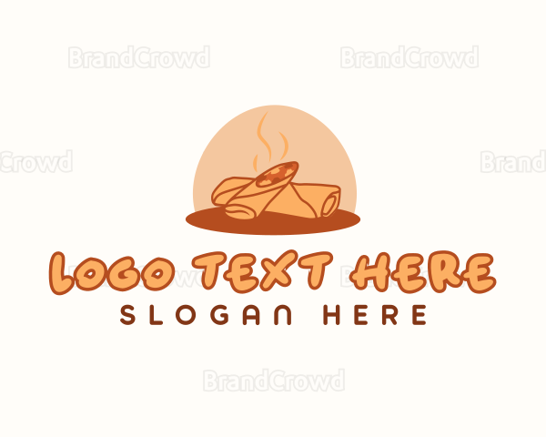 Fried Spring Roll Logo