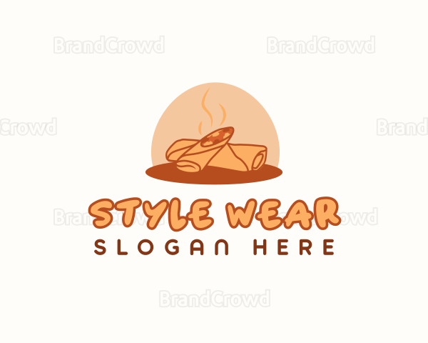 Fried Spring Roll Logo