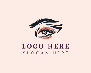 Esthetician - Female Beauty Makeup logo design