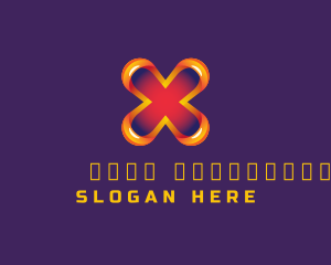 Modern - Futuristic Letter X Company logo design