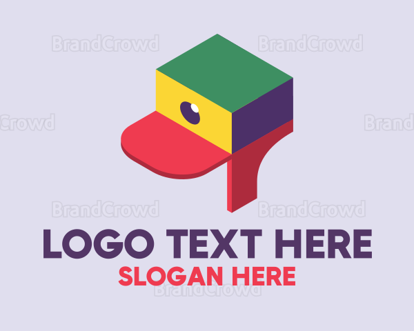 Isometric Outdoor Hat Logo