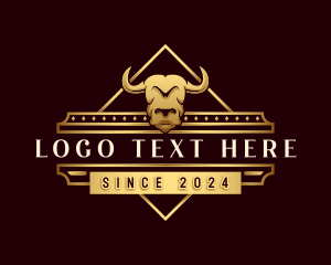 Horns - Buffalo Ranch Barn logo design