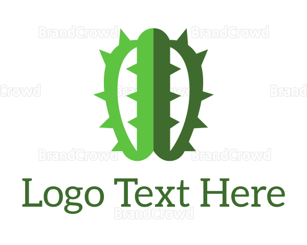 Cactus Succulent Plant Logo