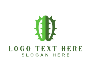 Cactus - Cactus Succulent Plant logo design