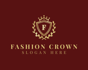 Royal Shield Luxury logo design